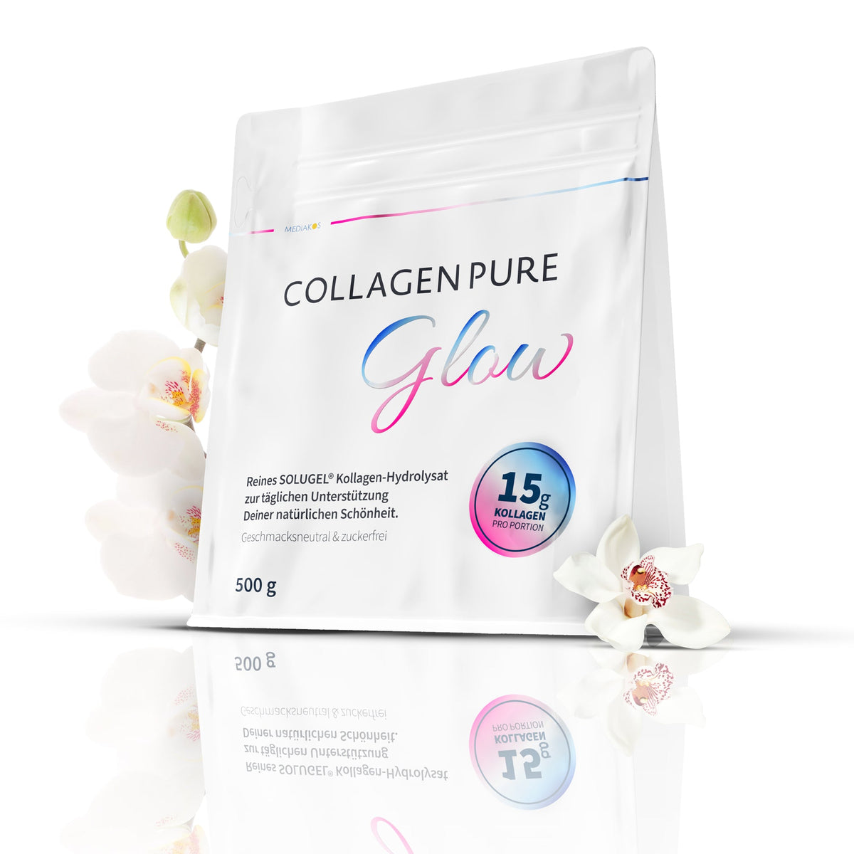 Collagen Pure Glow – 100 % reines Kollagen Pulver