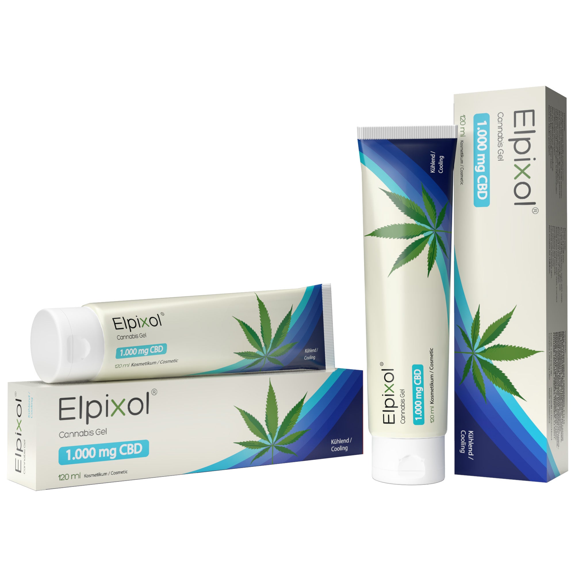 Elpixol® Cannabis Gel 1.000 mg CBD kühlend