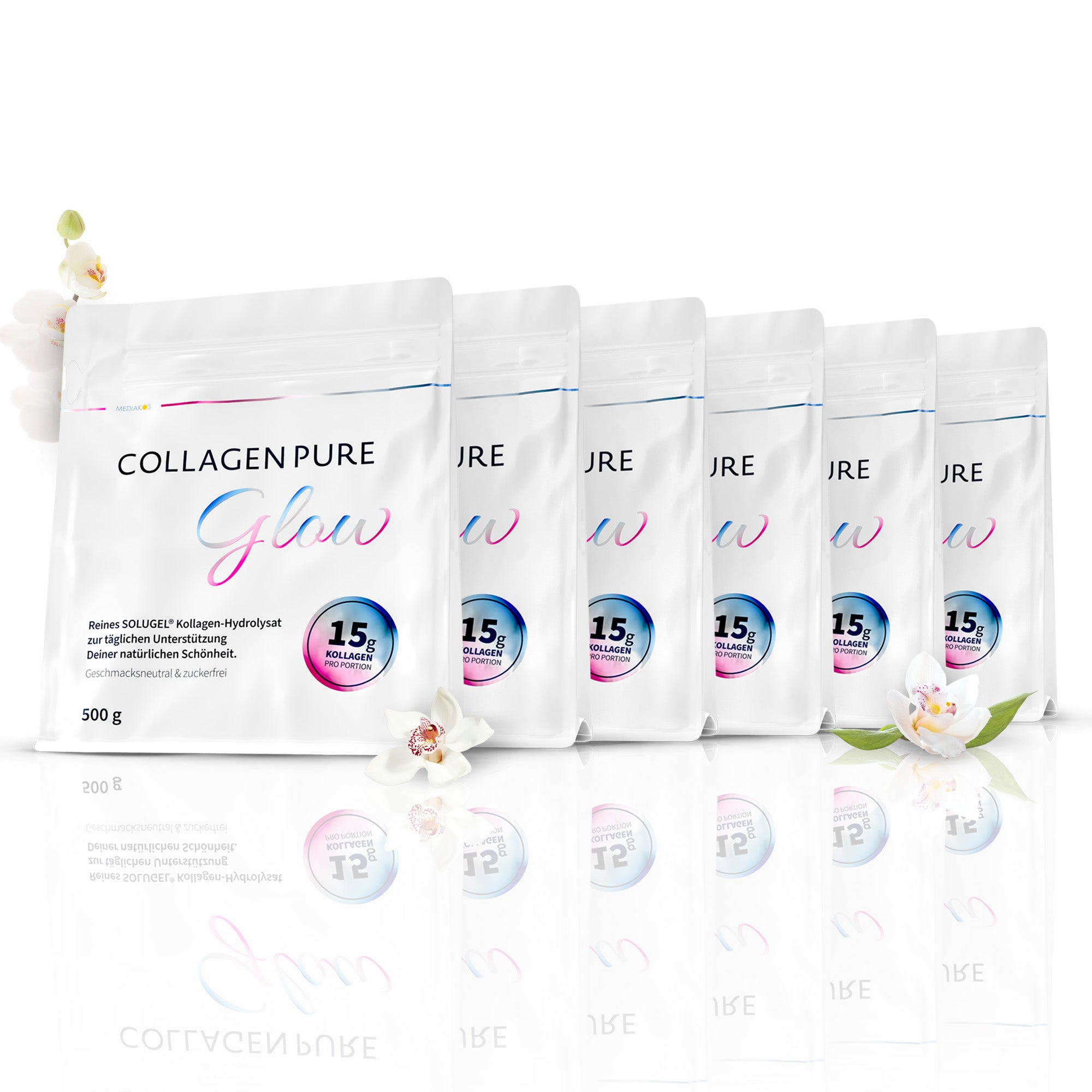 Collagen Pure Glow – 100 % reines Kollagen Pulver
