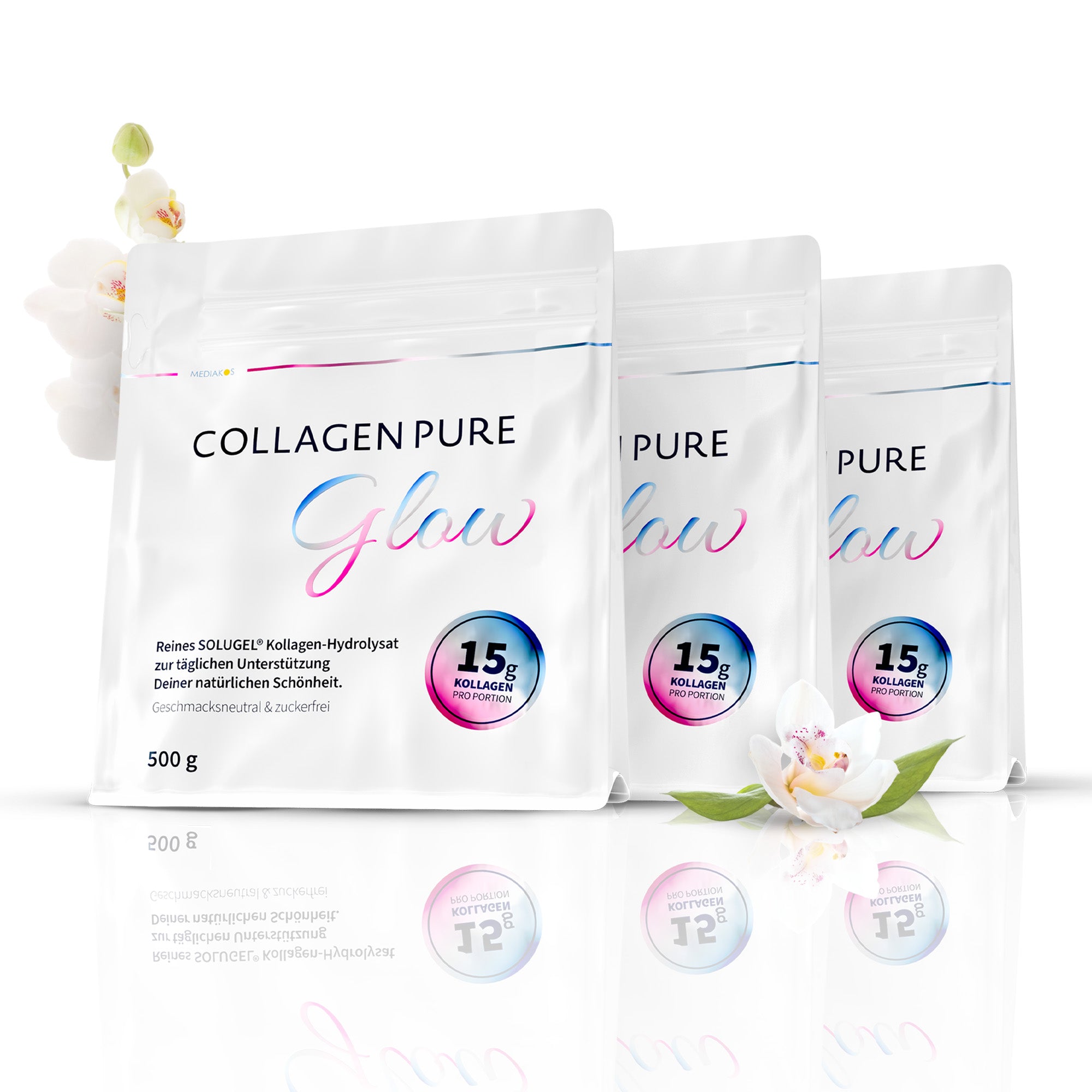Collagen Pure Glow – 100 % reines Kollagen Pulver