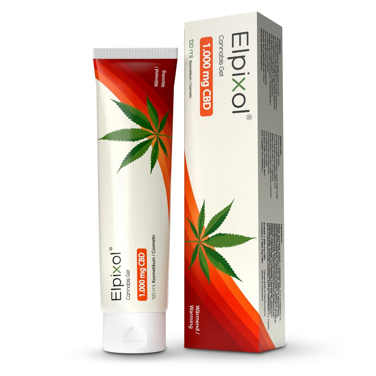 Elpixol® Cannabis Gel 1.000 mg CBD - wärmend