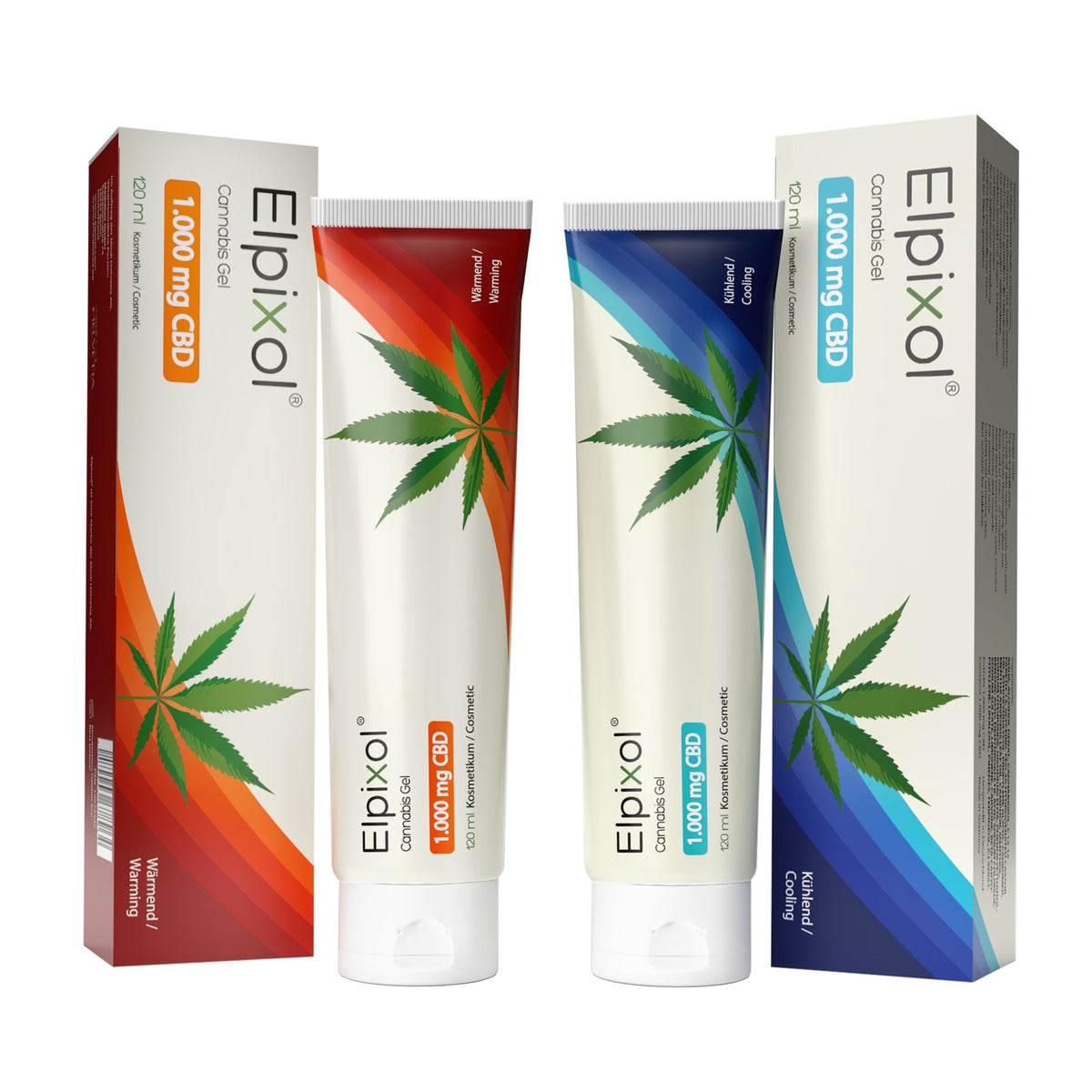 Elpixol® Cannabis Gel mit 1.000 mg CBD – wärmend & kühlend