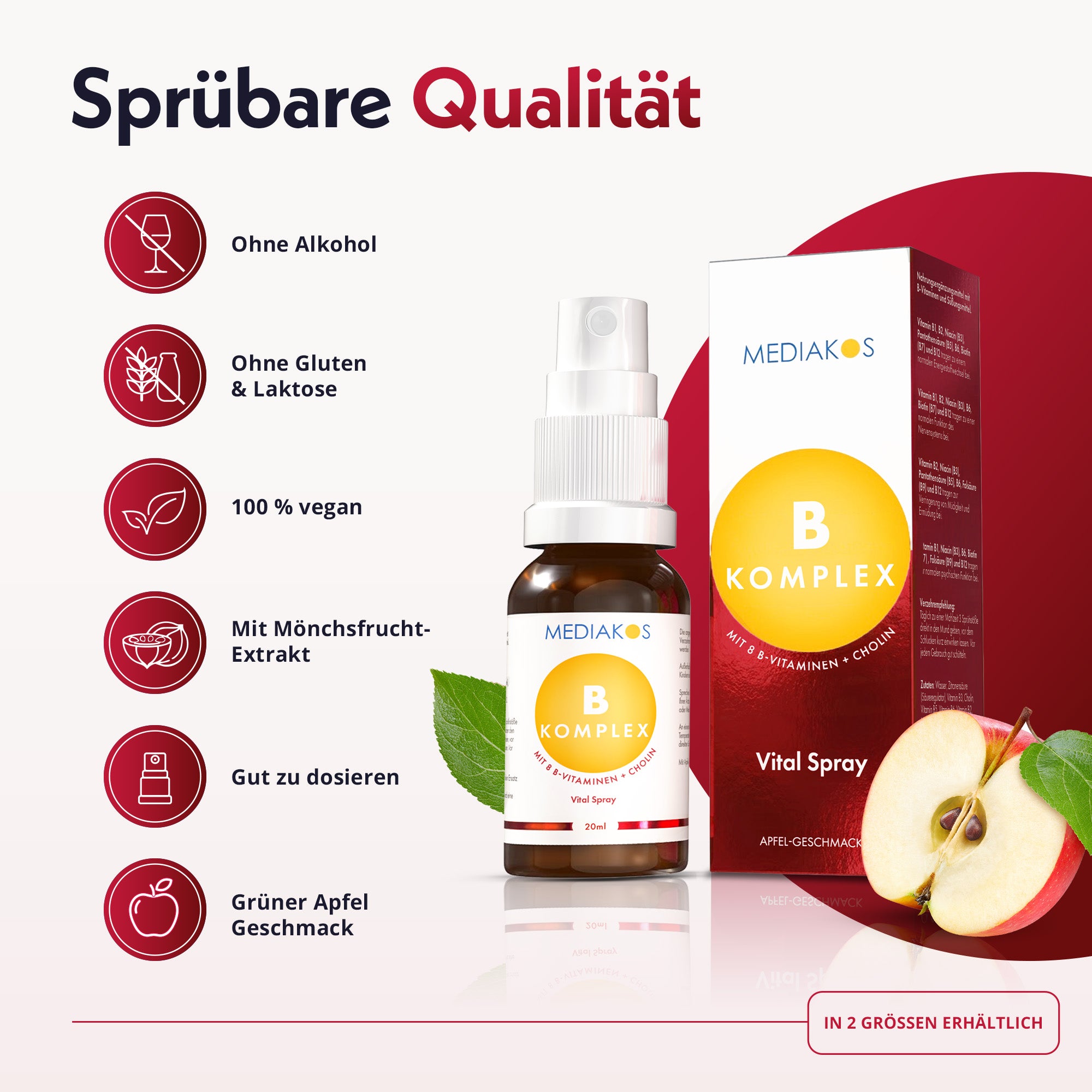Mediakos Vitamin B-Komplex Vital Spray