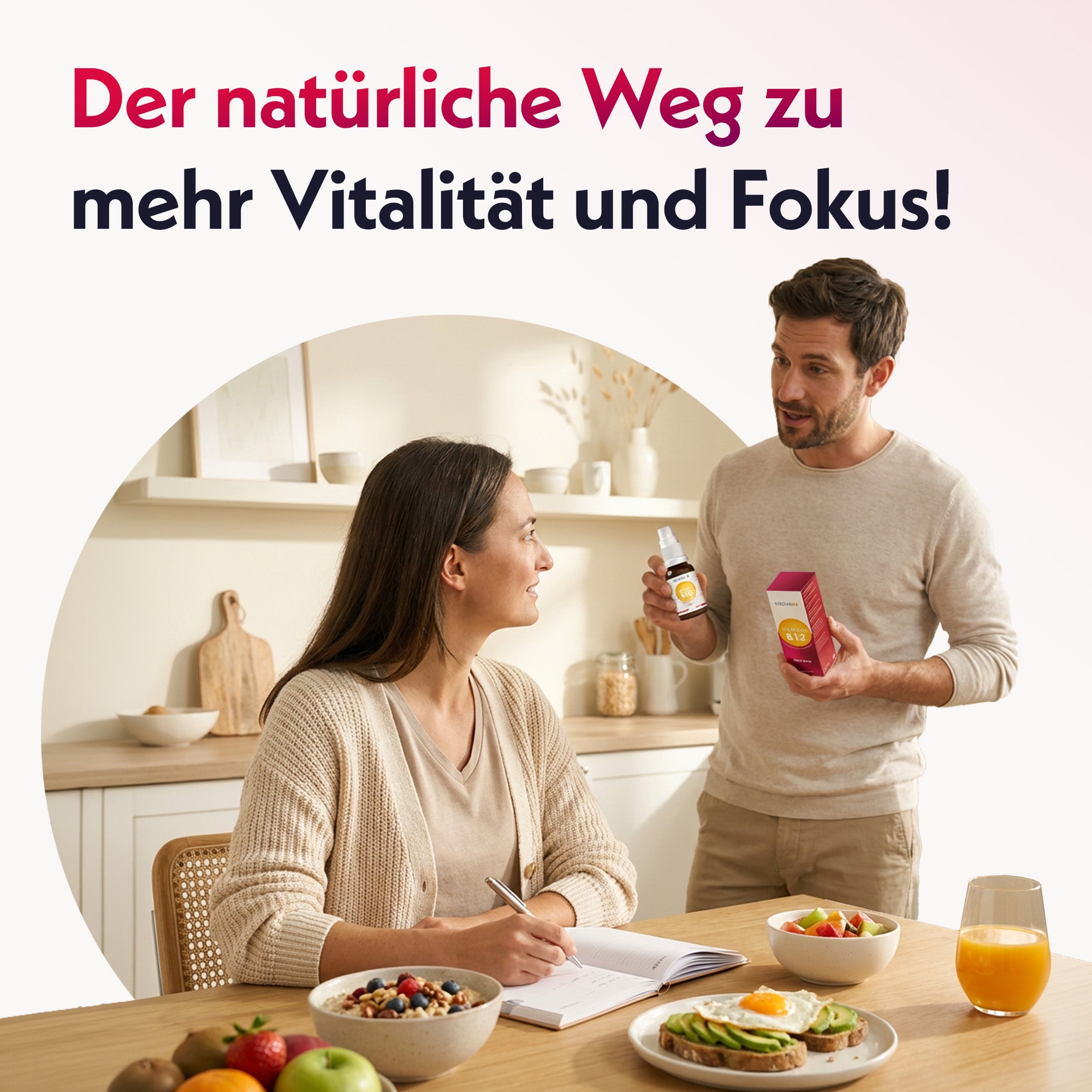 Mediakos Vitamin B12 + B6 + Folsäure Vital Spray